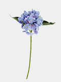 Real Touch Hydrangea Stem, Lifelike Faux Hydrangea Cluster - Blue (extra)