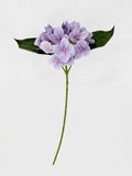 Real Touch Hydrangea Stem, Lifelike Faux Hydrangea Cluster - Lavender