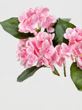 Real Touch Hydrangea Stem, Lifelike Faux Hydrangea Cluster - Pink (extra)