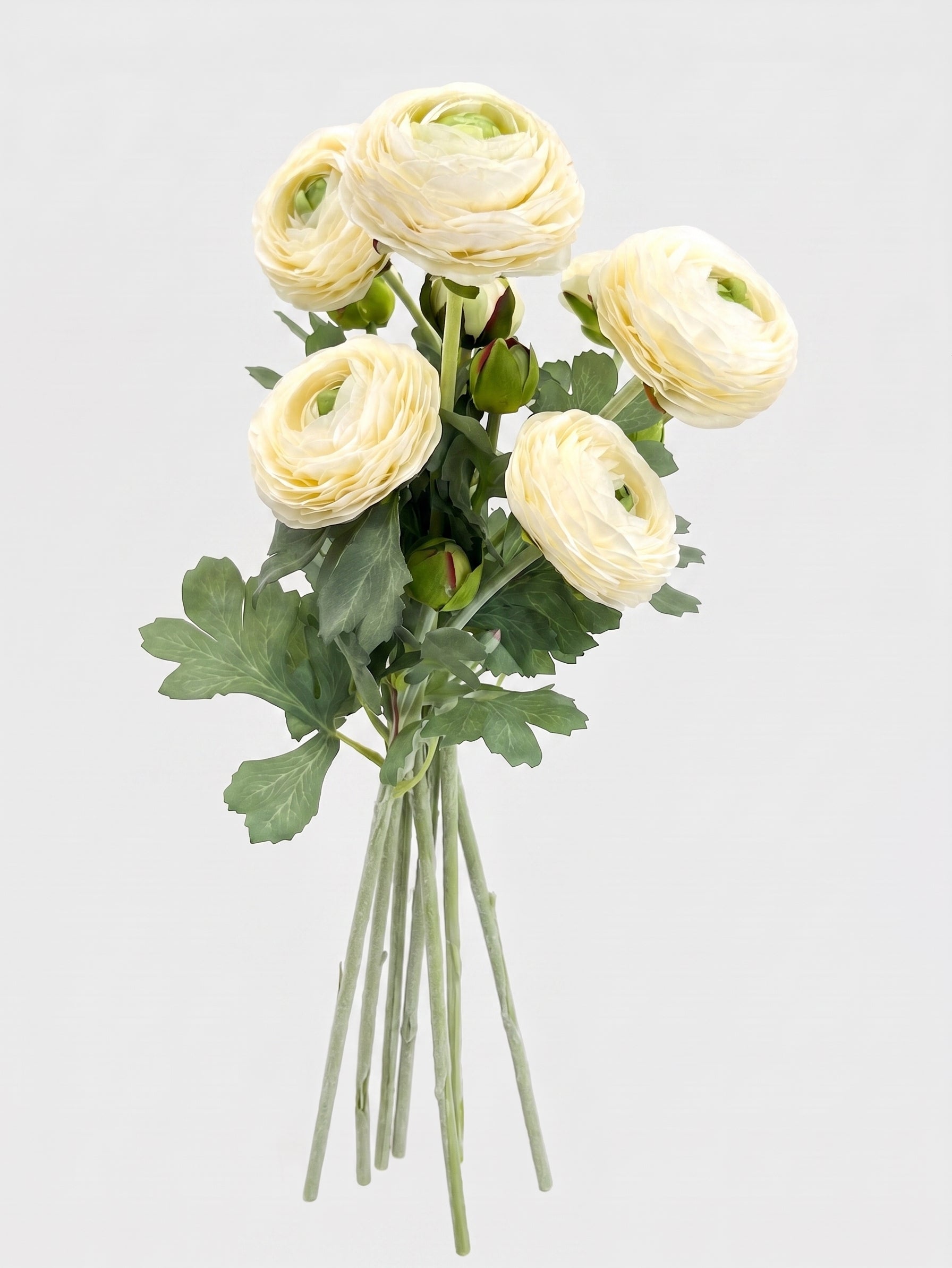 Silk Ranunculus Stem with Bud Spray Secondary image