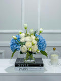 French Country Hydrangea Peony Arrangement - Flovery