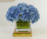 Custom Forty (40) Silk Blue Hydrangea Arrangements