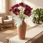 Gerbera Daisy Bouquet (Studio Edit) - 45367008461097_Real_Touch_Gerbera_Daisy_Bouquet_-_Dark_Red_lifestyle