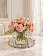 Pink Premium Finest Artificial Peony Arrangement - Flovery