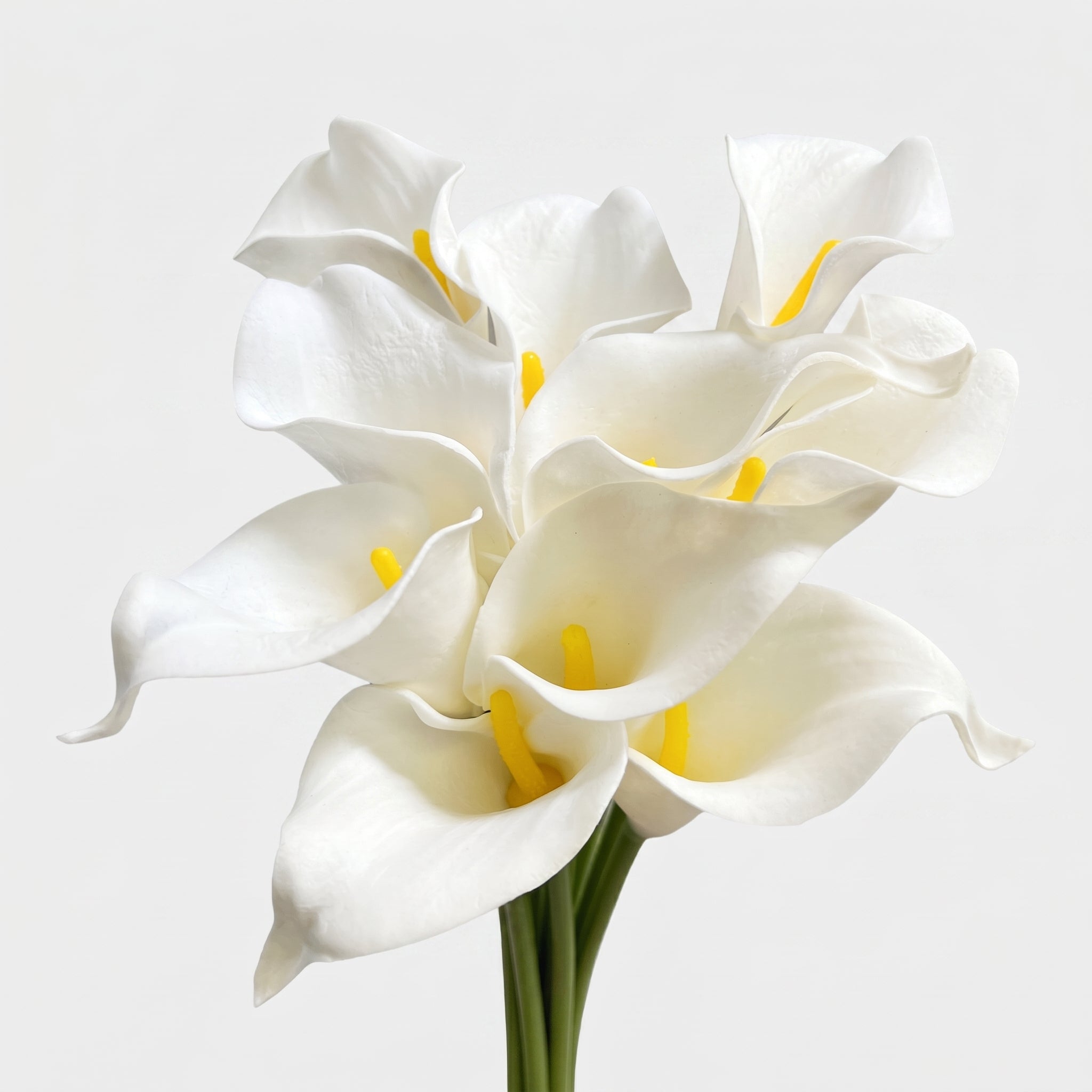 Small Calla Lily Bundle | Faux Real-Touch PU Lily 14.5" - White Main image