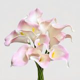 Small Calla Lily Bundle | Faux Real-Touch PU Lily 14.5" - Light Pink