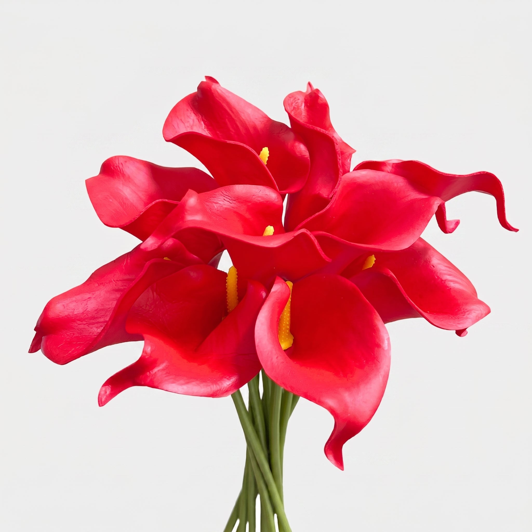 Small Calla Lily Bundle | Faux Real-Touch PU Lily 14.5" - Pink (extra)
