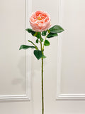 Real Touch Austin English Rose Single Stem