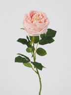 Real Touch Garden Rose Single Stem - Blush Pink