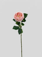 Real Touch Garden Rose Single Stem - Blush Pink