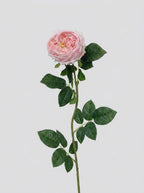 Real Touch Garden Rose Single Stem - Soft Pink