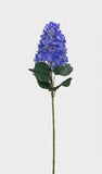 Real Touch Pointy Hydrangea Single Stem - Blue (edited)