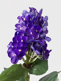 Real Touch Pointy Hydrangea Single Stem - Violet (edited)
