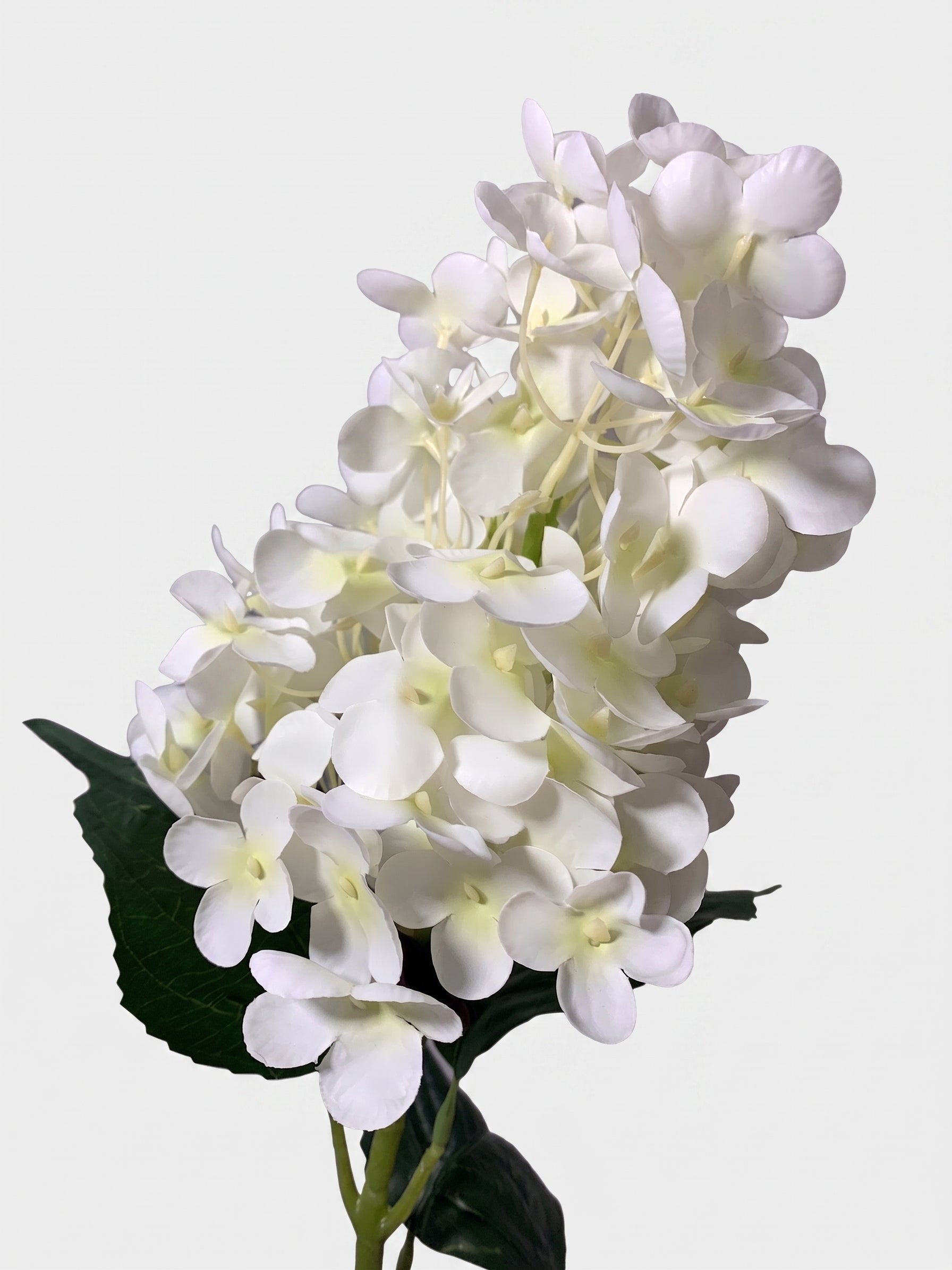 Real Touch Cone Pointy Hydrangea Single Stem Secondary image