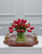 Real Touch Tulip Field Arrangement