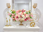 Xx-Large French Country Pink Real Touch Flower Arrangement - Flovery