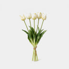 5 Fork Tulip Bundle - White (Studio)