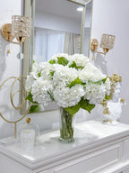 Large Hydrangeas Centerpiece 21-in