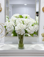 Large Hydrangeas Centerpiece 21-in