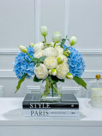 French Country Hydrangea Peony Arrangement - Flovery