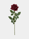7 Real Touch Rose Bundle - Burgundy