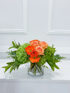 High Quality Faux Hydrangea Daisy Rose Arrangement - Flovery