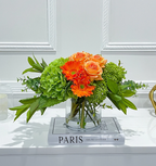 High Quality Faux Hydrangea Daisy Rose Arrangement - Flovery