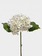 21-in Real Touch Hydrangea Stem - White 19 (Studio Gray)
