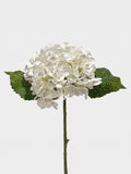 21-in Real Touch Hydrangea Stem - White 19 (Studio Gray)
