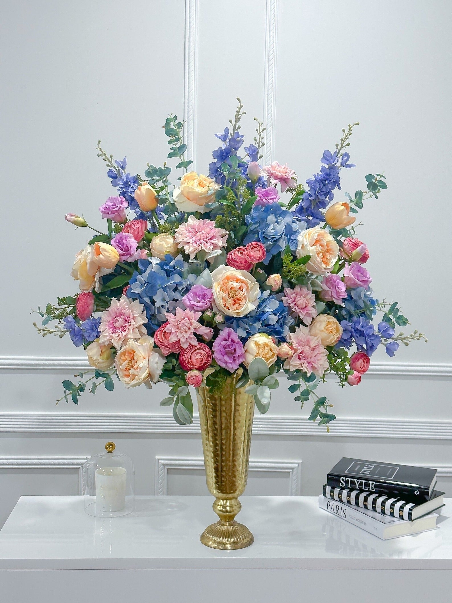 Large 40-in Luxury Real Touch Faux Arrangement - Flovery Main image