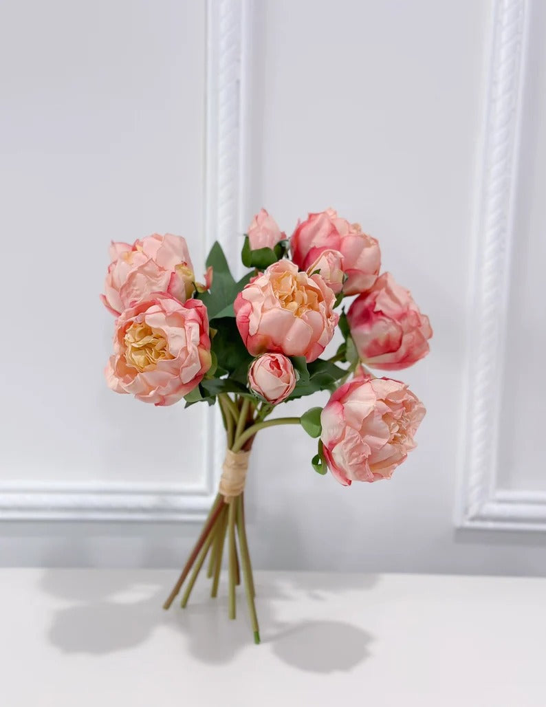 7 Stems Peony Bundle - Pink