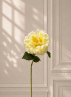 Real Touch English Garden Rose Stem Yellow