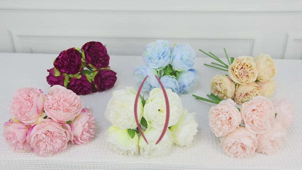 5 Peony Bouquet - Supplier Video