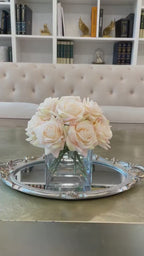 12 Real Touch Roses Arrangement