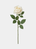 7 Real Touch Rose Bundle - White