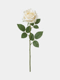 7 Real Touch Rose Bundle - White