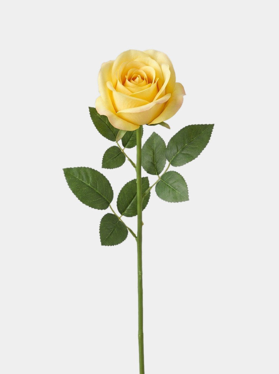 7 Real Touch Rose Bundle - Yellow