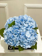 Real Touch Hydrangea Large Arrangement In Glass Vase - Flovery