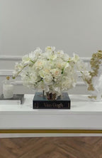 White XX-Large Exclusive Real Touch Centerpiece Arrangement