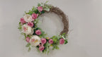 Peonies Floral Wreath Traditional French Country Home Decor