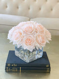 12 Real Touch Roses Arrangement - Flovery