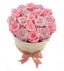 Medium Signature Round Box Eternity Roses - Flovery