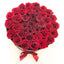 Large Signature Round Box Eternity Roses - Flovery