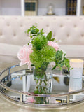 Real Touch Pastel Peony Rose Arrangement - Flovery