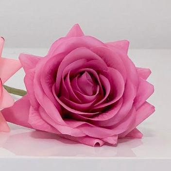 Real Touch Roses Arrangement Candleholder Vase - Flovery