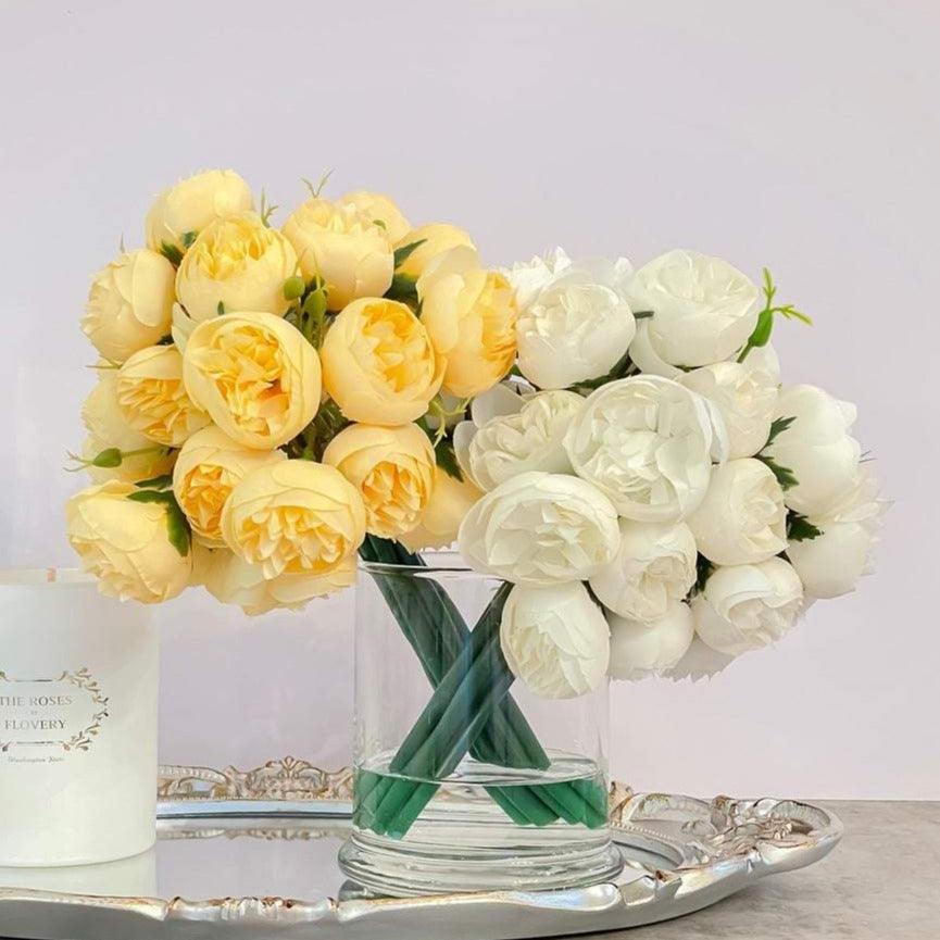Two Bouquets Peony Arrangement - Flovery