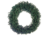48-in Deluxe Windsor Pine Wreath x500 (Triple Ring) Green