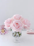 Large Rose Arrangement in Blush/Baby Pink - Flovery