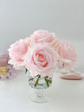 Large Rose Arrangement in Blush/Baby Pink - Flovery