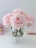 Large Rose Arrangement in Blush/Baby Pink - Flovery